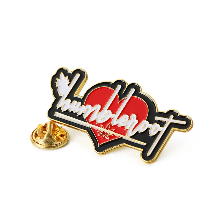 Factory Suppliers Custom Logo Fitted Baseball Hat Pins Emblem Hard Soft