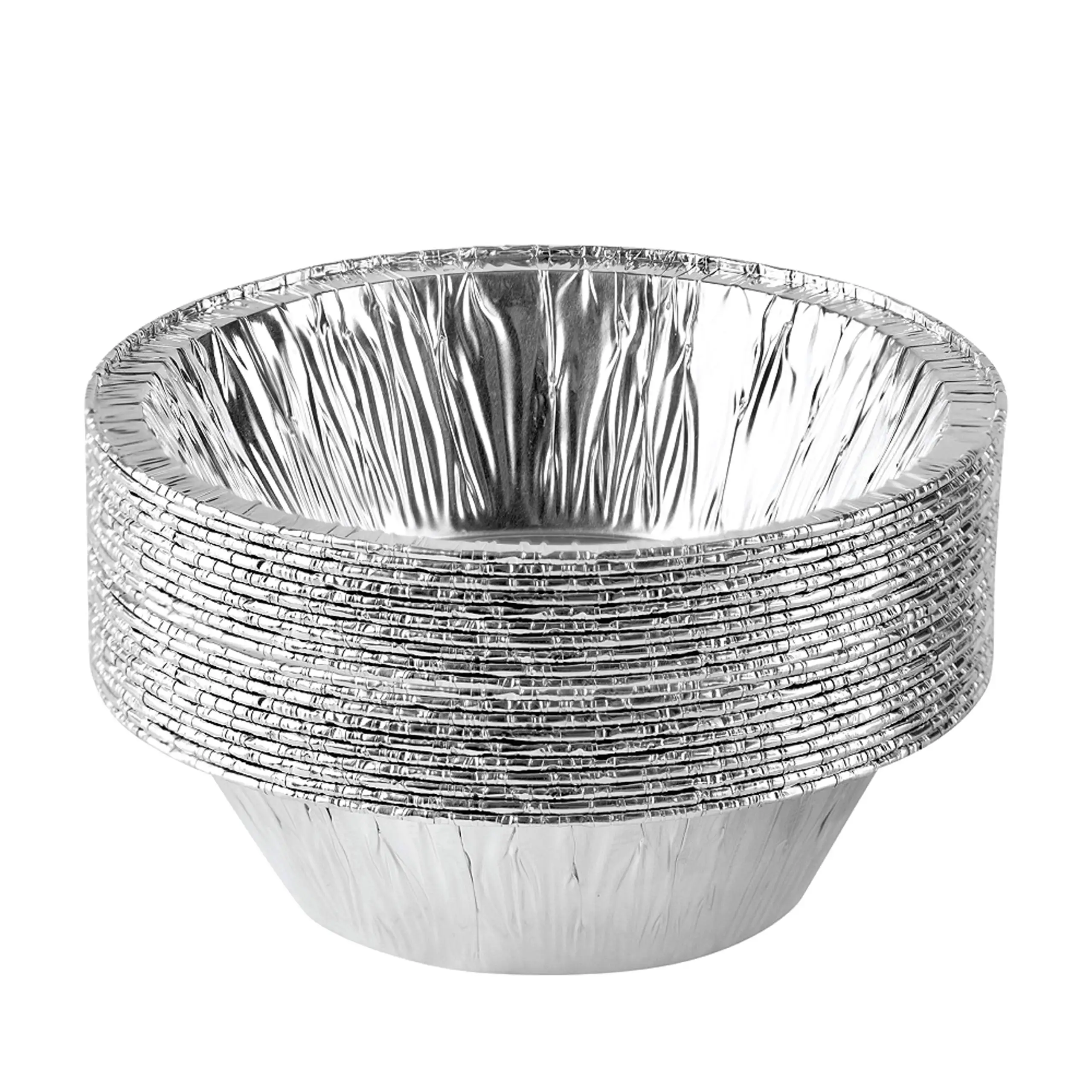 Disposable Inch Aluminum Pie Pans Heavy Duty Full Deep Round Tin