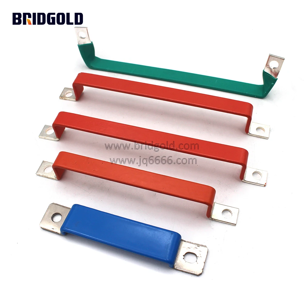 Rigid Copper Busbar Insulated With Epoxy Spray Coating Grounding Busbar