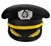 Black cap with silver badge 4