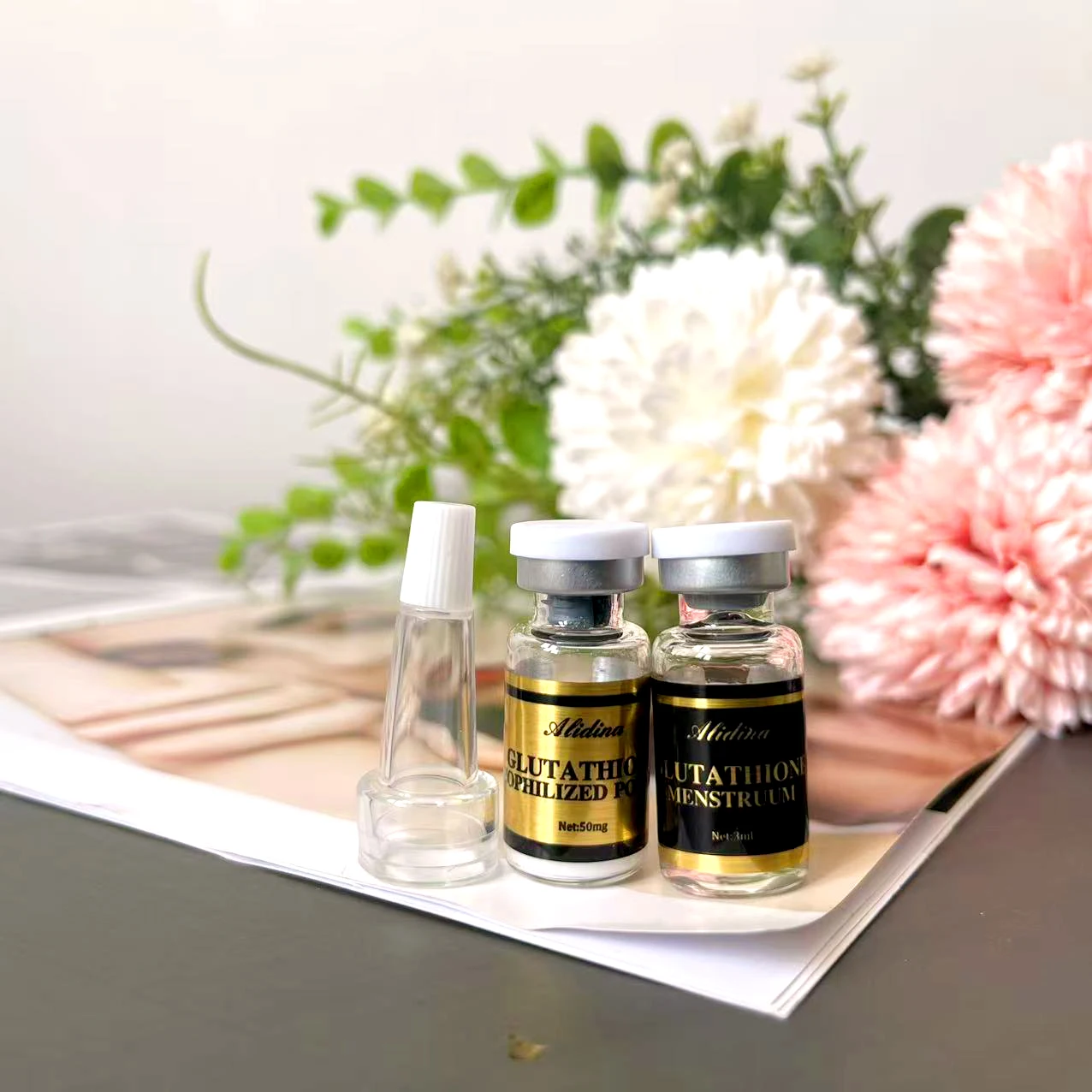 Korean Glutathione Age-Aging Pure Rejuvenating Skincare Cosmetic Skin Care  Peptides Vitamin c Glutathione Whitening Face Serum D