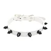 Black rivet white