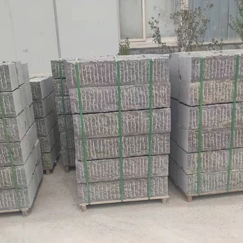 Chinese Blue Limestone Cheap Pavers Stepping Kerb Curb Stones for Paving the Garden Yard