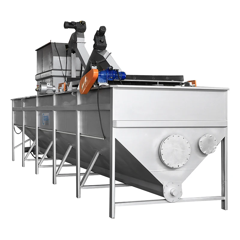 High Efficiency Grit Removal Sand Water Separator for Wastewater Treatment