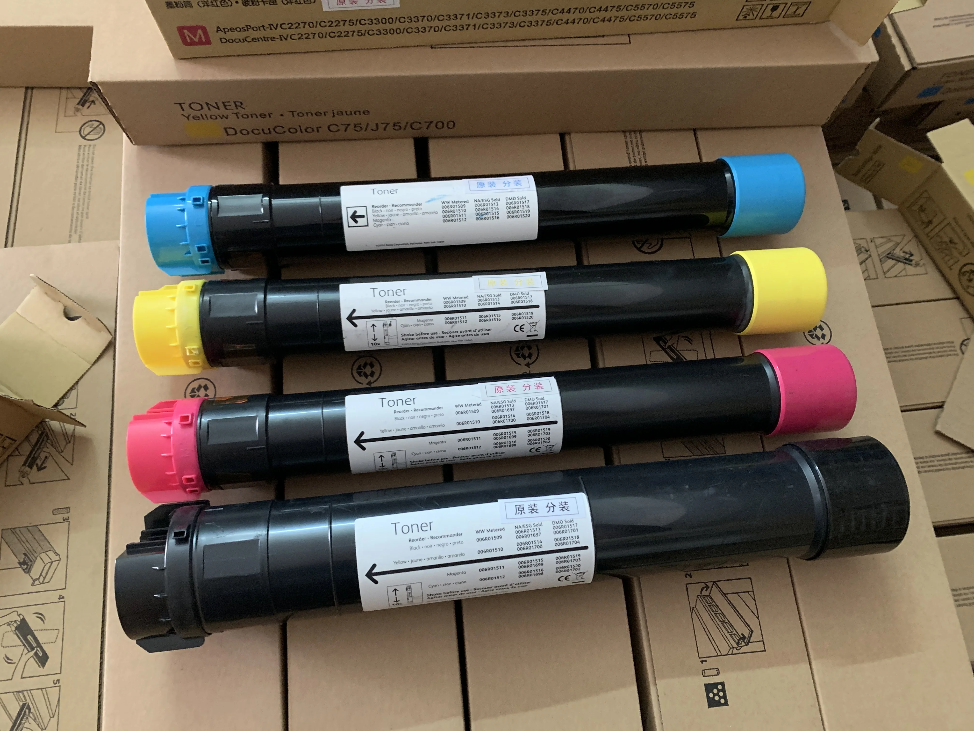 Чжухай тонер-картридж оригинальный Заводский копир для FUJI Xerox WorkCentre 7525 7556 7855