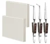 Welding tile rebound clamp set of five pieces