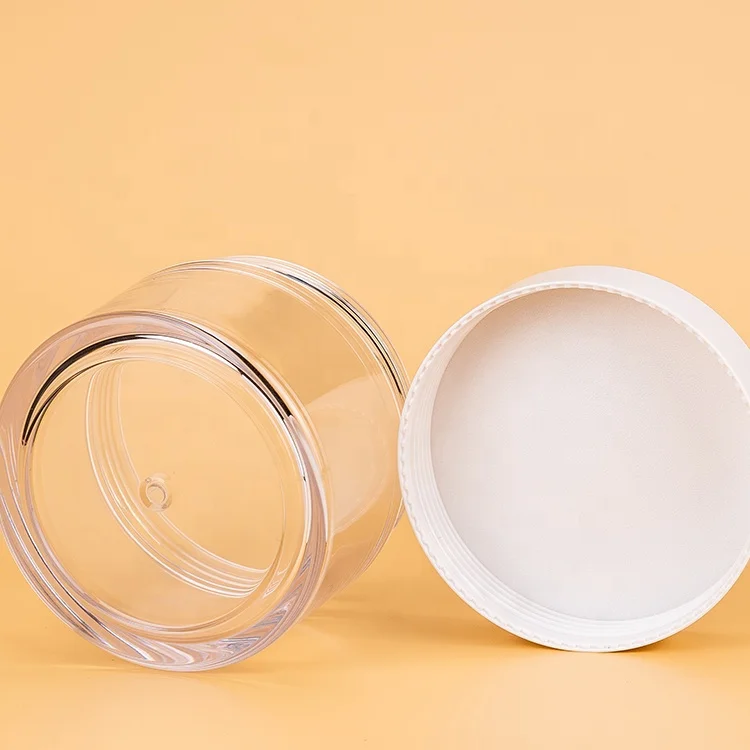 
Cream Container Wall Plastic Jar 5 Ml 10 Ml 15 Ml 30 Ml 50 Ml 100 Ml 200 Ml Pet Jar Cosmetic Jar With Lid 