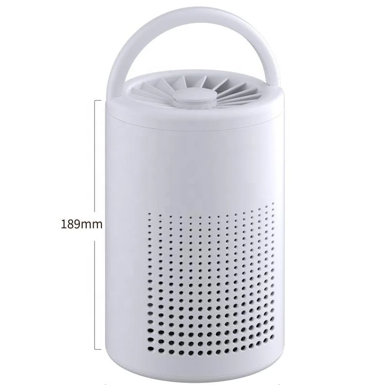 Handheld Portable Air Ionizer Compact Desktop Air Freshener with Handle, Remove Odor Smoke Dust for Bedroom Office Dormitory 7