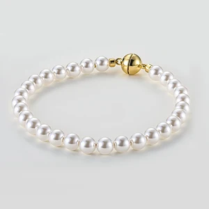 Muxcor Wholesale Factory Beaded Charm Copper Glass Beads 6mm Fashion Bracelets Vintage Style Classic