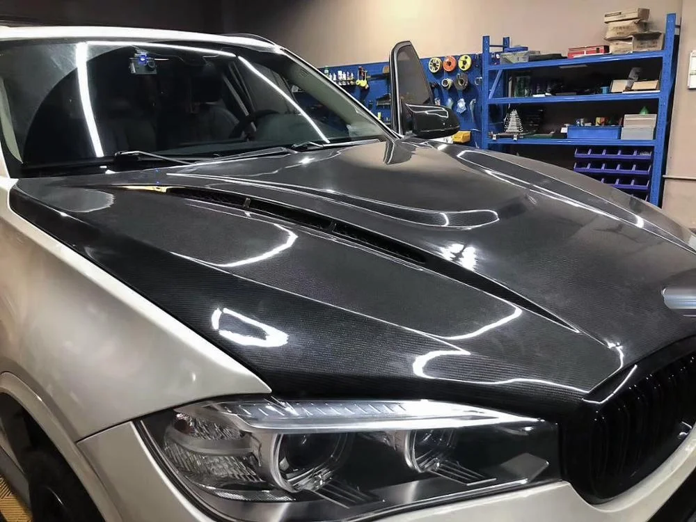 For BMW X5 F15 Change to Carbon Fiber Haman Cover Engine Hoods
