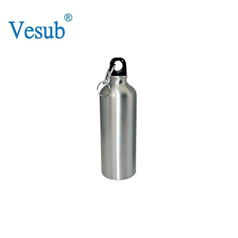 Wholesale Low Price 600ml Sublimation Customized Blank Aluminium Sipper Water Bottle for Heat Press Printing