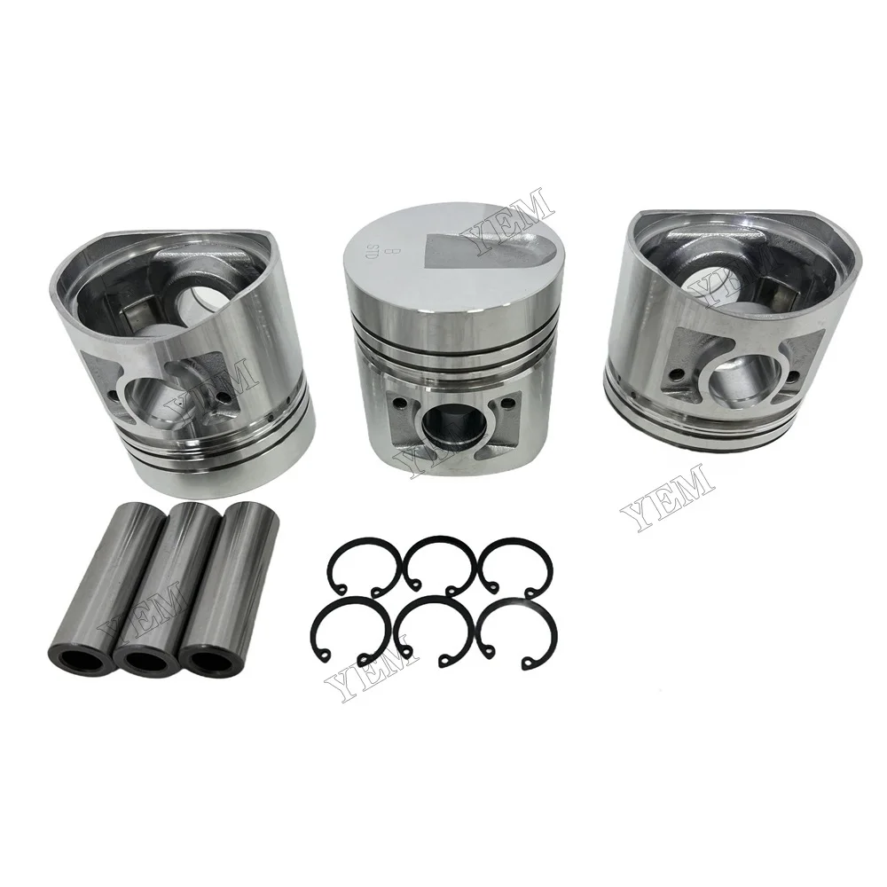 S3E9 Overhaul Rebuild Kit Compatible with Mitsubishi S3E9 S3E9T Engine WS200A WS300A Loader 3