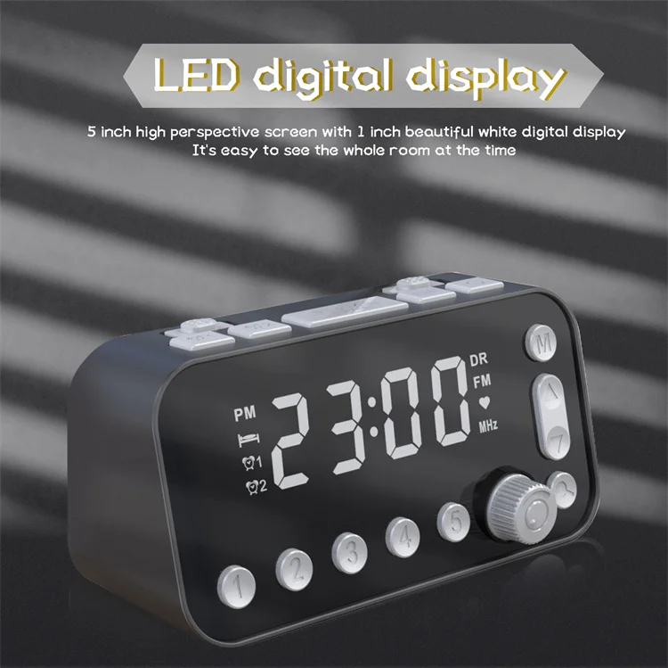 Small Clocks Dab+/fm Digital Radio Multi-functional Portable Digital ...