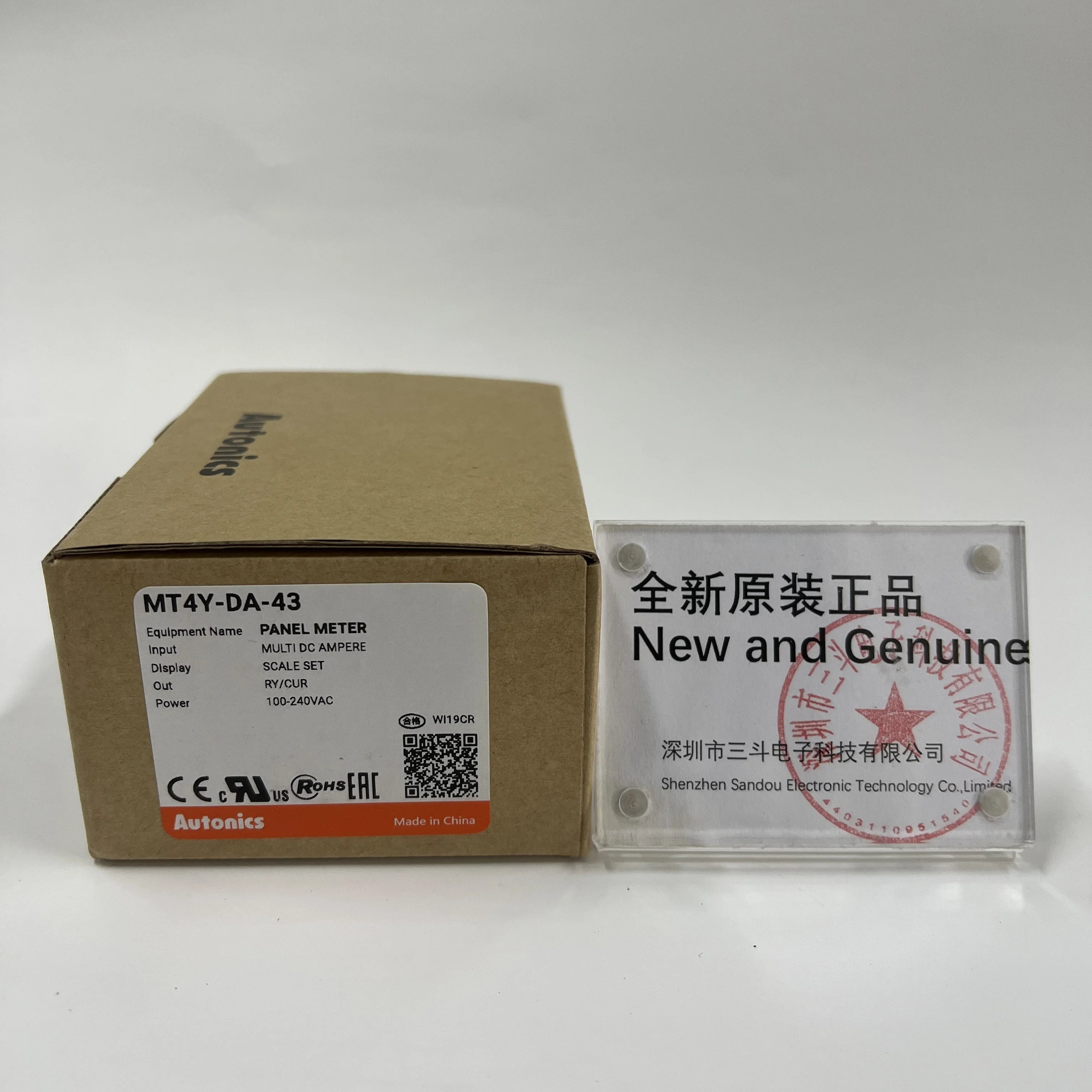 Autonics Panel Meter MT4Y-DA-43