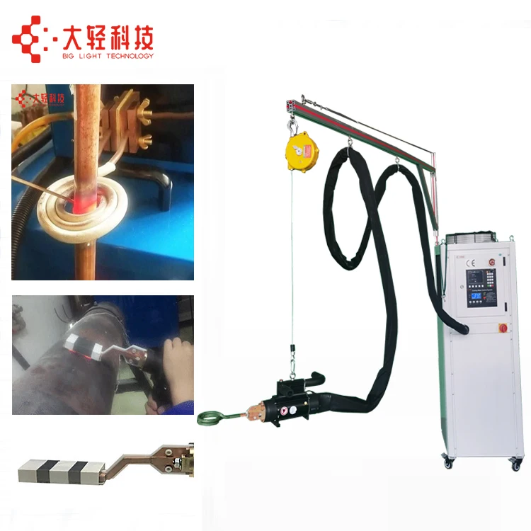 High Frequency Copper Pipe Brazing Machine for Welding air Compressor Copper Tube