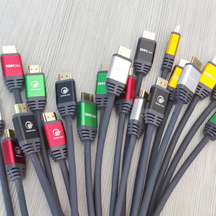 High Speed 1.8M HDMI Cable Male to Male Computer Cables Dollar General V2.1 8k 60hz Hdmi to Hdmi Cable