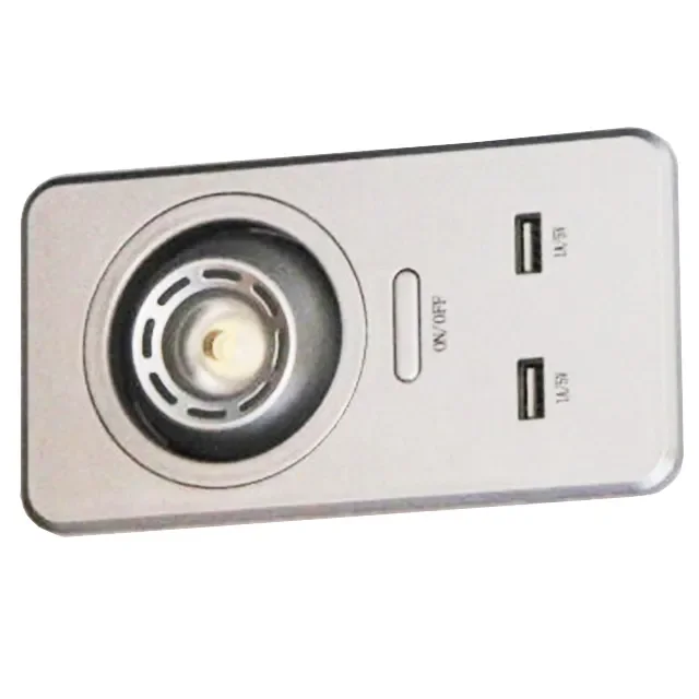 Train or Passenger Coach Adjustable LED Reading Light