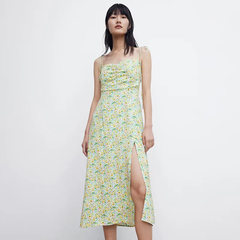 Dress,Floral Casual Dresses 
