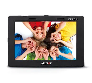 Viltrox DC-70 II4Kモニター7インチDSLRカメラ/ビデオカメラAV入力