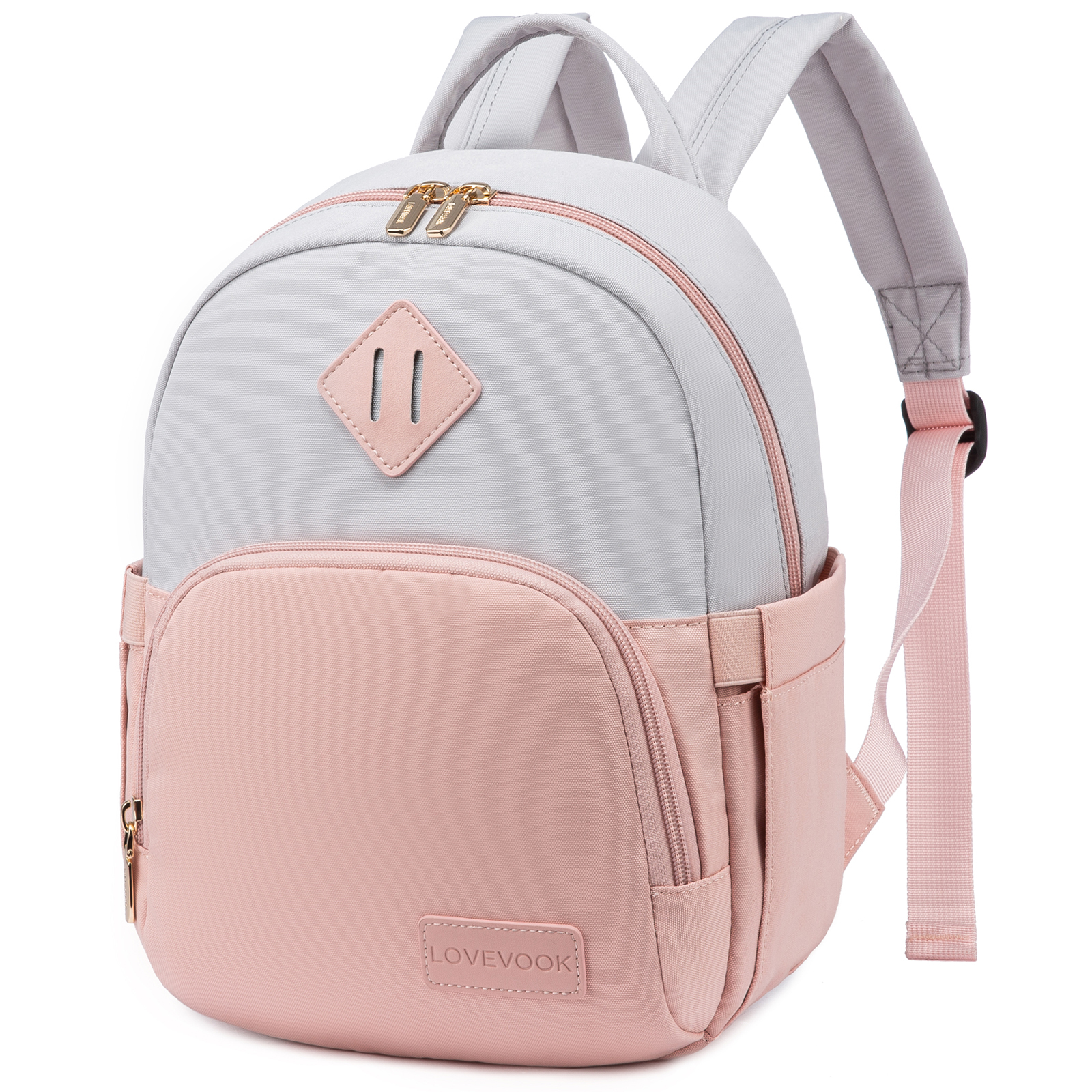 Lovevook Pink Backpack LOVEVOOK Laptop Backpack with USB Port,Multi-Compartment  main image 3