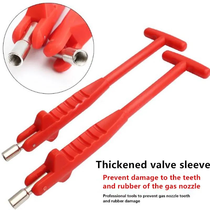 Plastic puller valve stem inserting lever valve installation & removal tool 