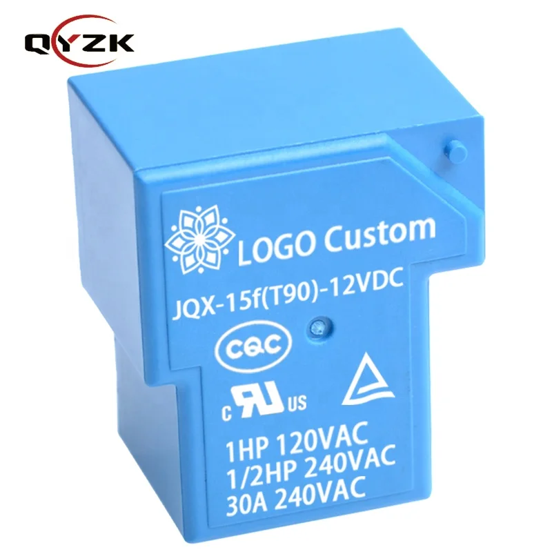 30a 40a Electromechanical Normally Open Mini 3 Volt 5V 6 Volt 24Vdc 48V Dc T90 Pcb 4 Pin 5 Pin 6 Pin Power Electric 12V Relay
