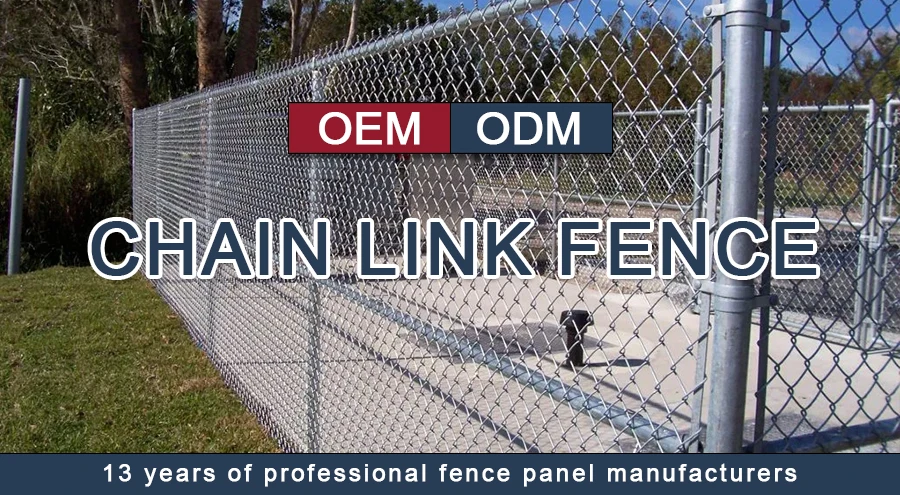 Widely used galvanized and pvc coated chain link of mesh fence wire cost for farm and school details