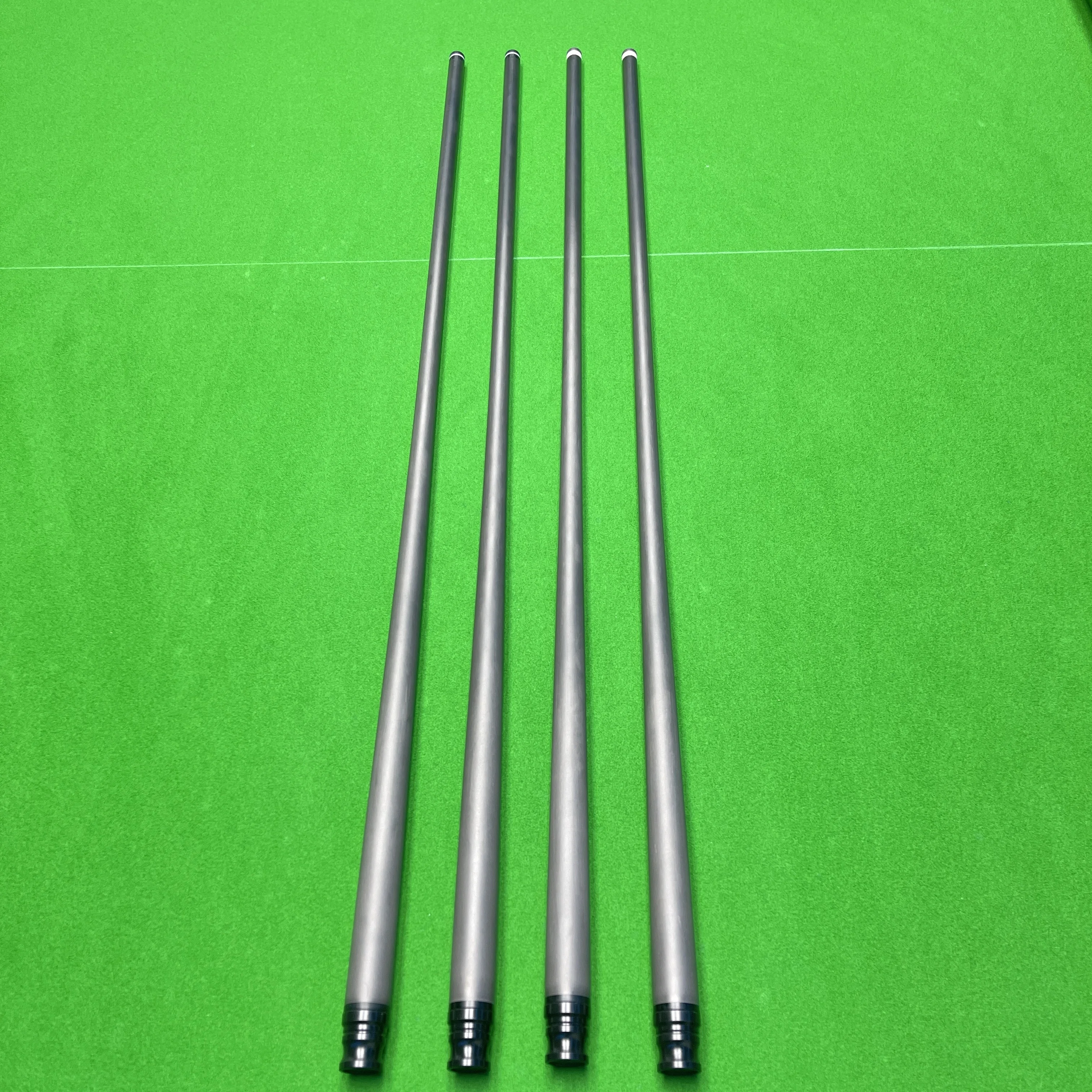 Taco De Billar De Fibra De Carbono – Rama Delantera De 737 Mm Y 12.9 Mm, Ligeros 115 G, Compatible Con Conexión De 3 Dientes