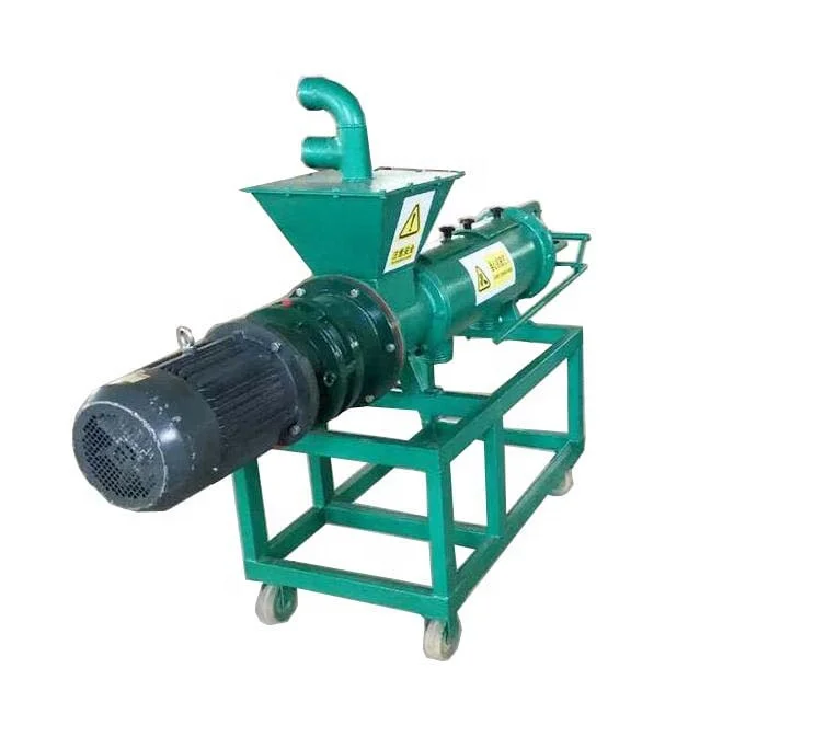 Screw Press Cow Manure Dewater Machine Solid Liquid Separator