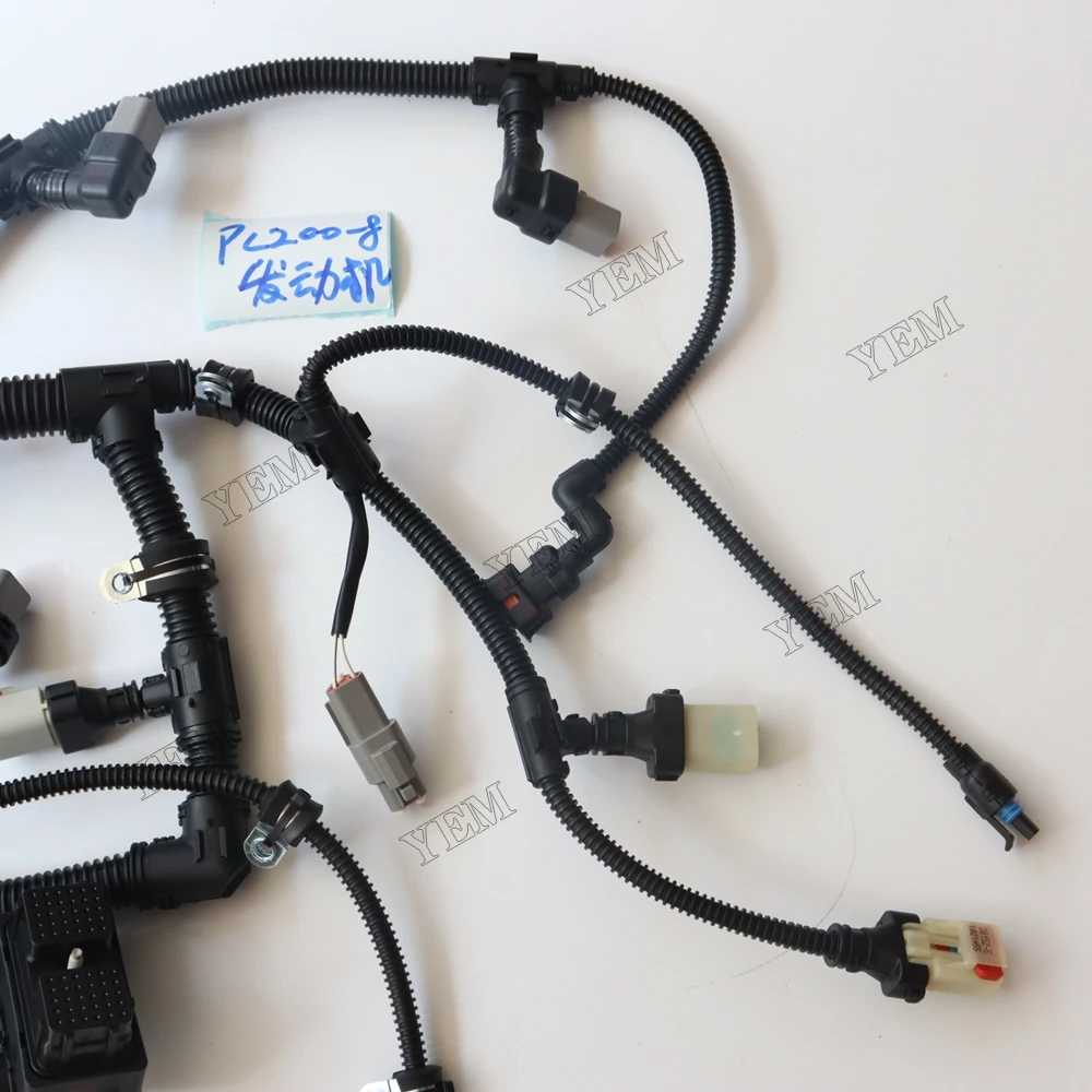 For Komatsu pc200-8 Engine Wiring Harness Machinery Engine Spare Parts 3