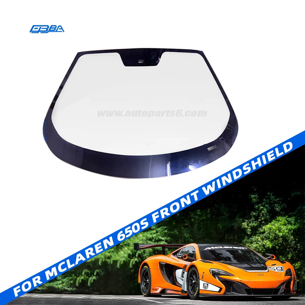 High End Standard Size Factory Direct Aftermarket Part Quality Automotive Front Windshield For McLaren 650S