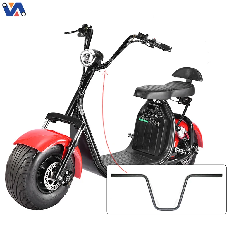 New Image Handlebar for Citycoco X7 Electric Scooter Accessories Repair Electric Scooter Parts Handle Bar Citycoco Scooter Parts