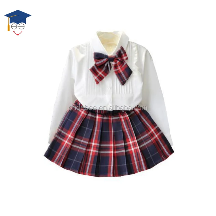 Camisa blanca primaria y secundaria