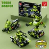 Robot de tres cambios T4036-verde