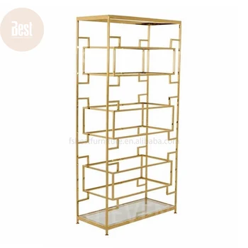 Event Rental Style Banquet Furniture Wedding Use Wine Glass Rack Stainless Steel Display Stand Shelf