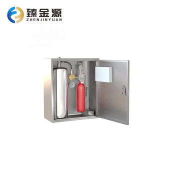 Professional commercial kitchen CE EN3 standard 10L automatic fire suppression system with multiple startup methods