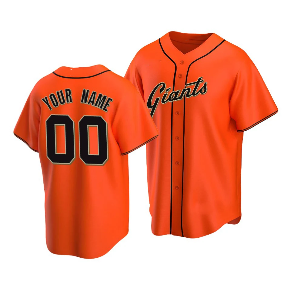 Wholesale 2022 New Men's San Francisco 00 Custom 5 Mike Yastrzemski 35  Brandon Crawford 28 Posey Stitched S-5xl Baseball Jersey From m.