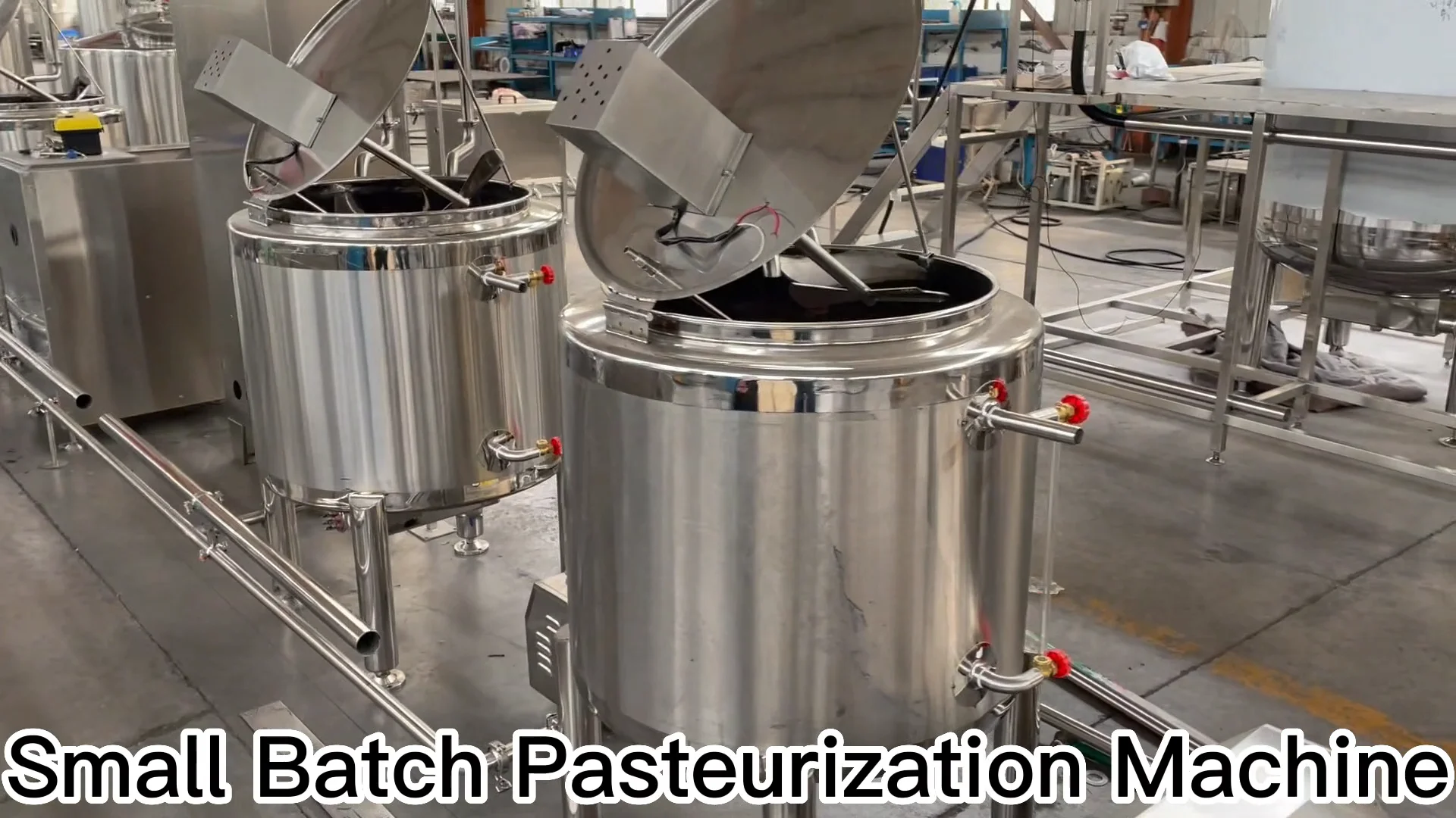 Small Pasteurization Machine Htst Milk Pasteurizer Juice Sterilizing