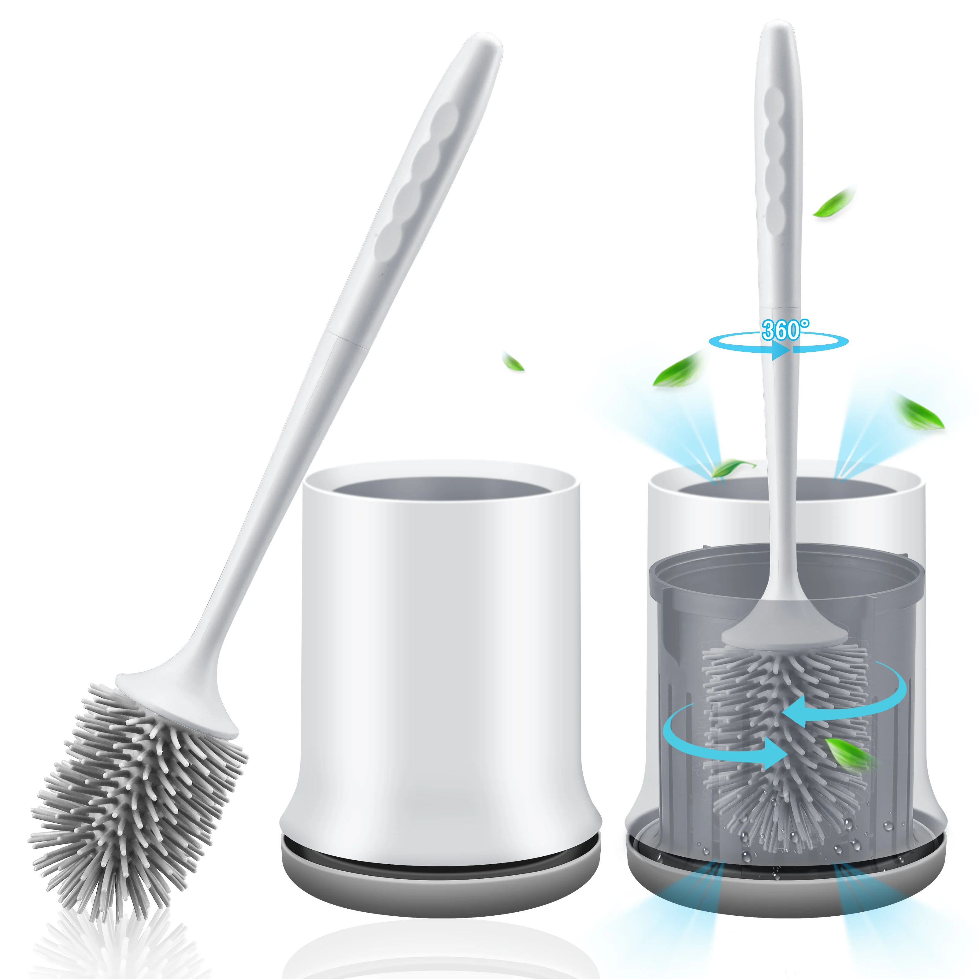 china professional manufacture cleaner silicone toilet brush