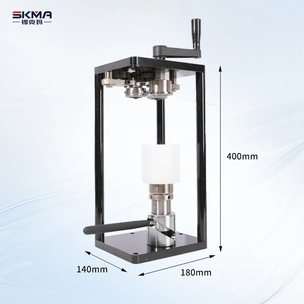 Easy Open Bottle Semi Can Sealing Machine Commercial Multipurpose Manual Pet Can Sealer Machine for Different Sizes