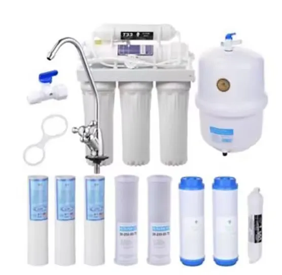 Système Osmose Inverse Finerfilters 5 étapes - Filtration Eau Sous évier 50GPD - Avec Pompe