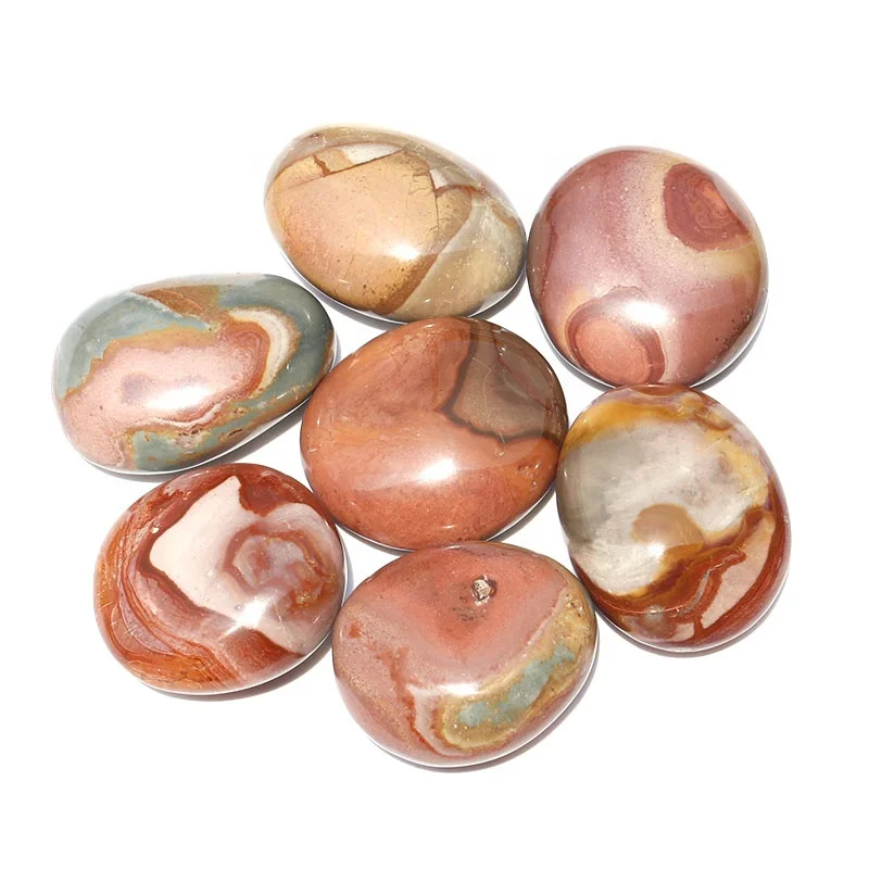 natural ocean jasper sea jade tumbled crystal palm stone - buy