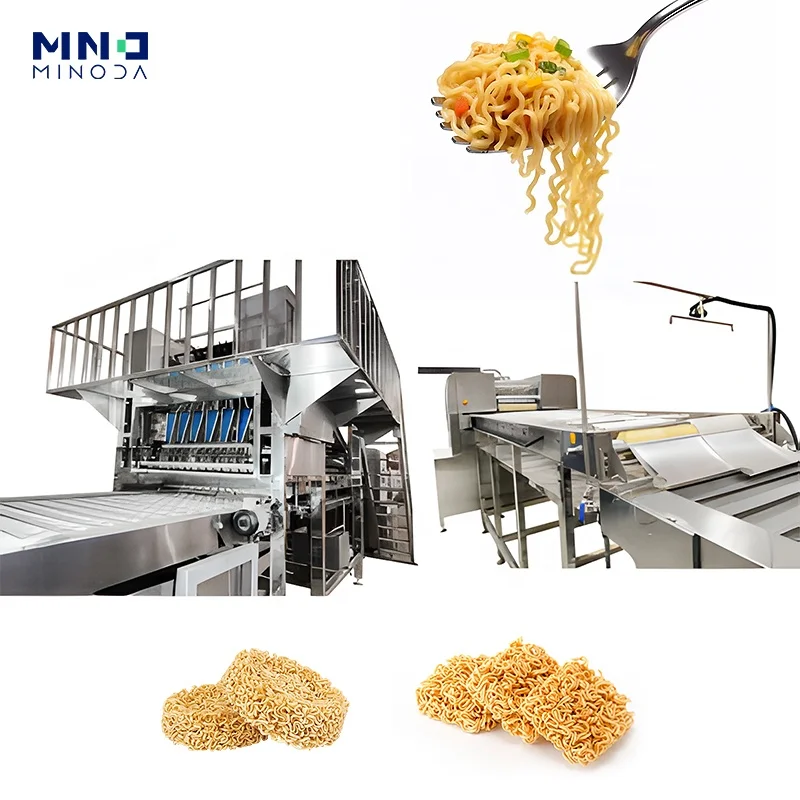 60000 Bags/8H Non-Fried Instant Noodles Making Line