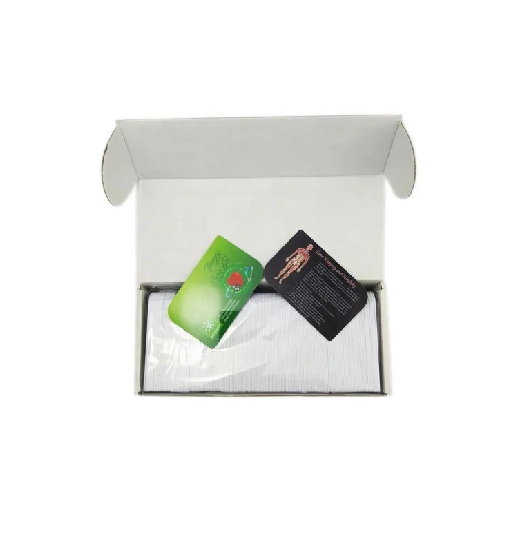 Quantum Cards V6 Con Colgante De Silicona Suave – Tarjetas De Iones Negativos Versión 6, Fabricadas En China