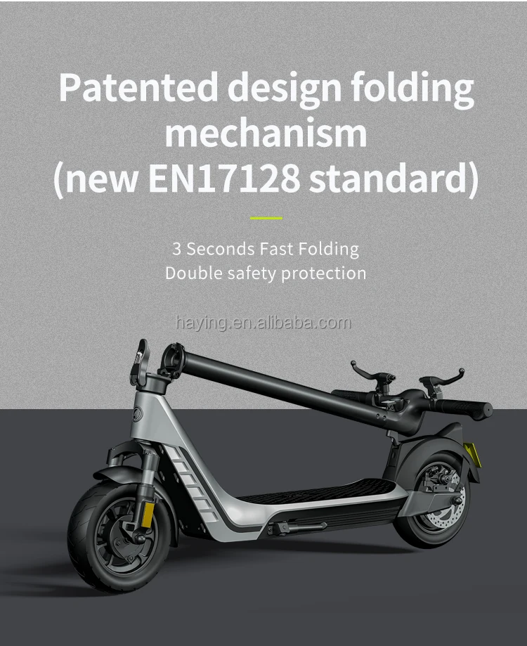 H20 48v 10 Inch Electric Scooter With 500w Motor Power Scooter Electric