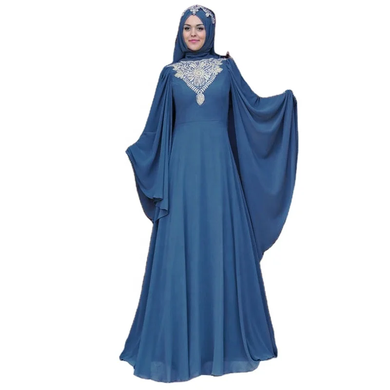 Damen Kleider Bedruckte Kleider Mit Hoher Taille Und Fliegenden Armeln Islamisches Kleid Mittlerer Osten Buy Islamischen Kleid Nahen Osten Jilbab Kaftan Abayas Dubai Kleid Islamischen Frauen Product On Alibaba Com