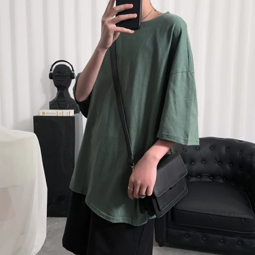 T-shirt Male Streetwear Hip-hop Tops 