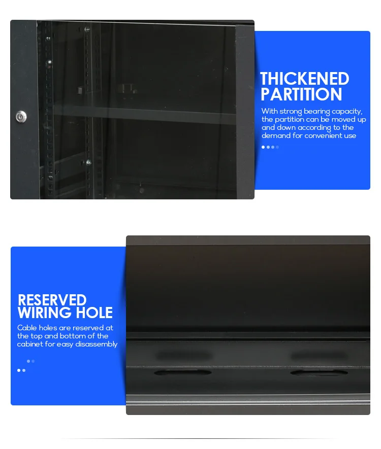 VL-4U Wall Mount Server Rack - Secure & Efficient Storage