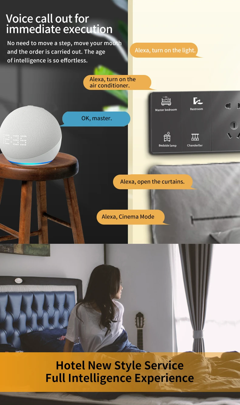 Home lights on/off smart wireless touch switch with 3 gangs lights control