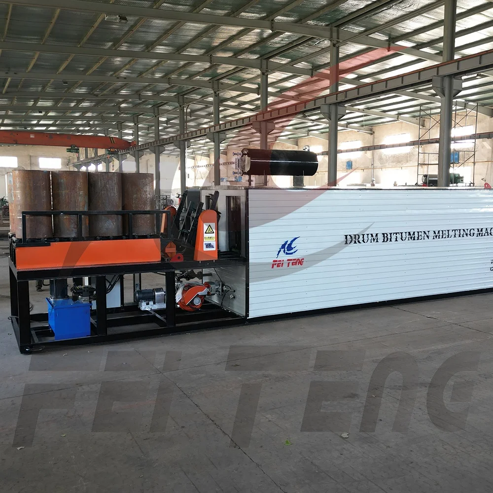 Automatic Bitumen Drum Melting Equipment Bitumen Melting Equipment for Bitumen Manufacturing Plant